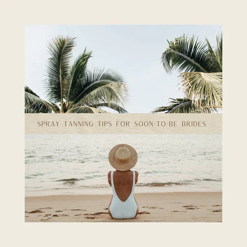 Image of a woman on her honeymoon, sitting on a sandy beach in a white swimsuit, basking in the sunshine and enjoying the start of her new life with her spouse