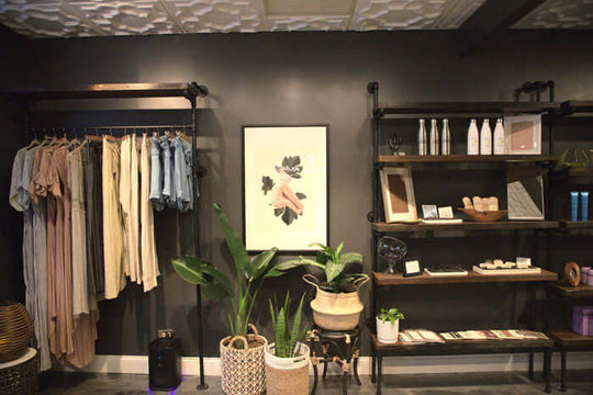 Relax and unwind in the cozy interior of Glamour Girl Airbrush Tan salon in Chicago